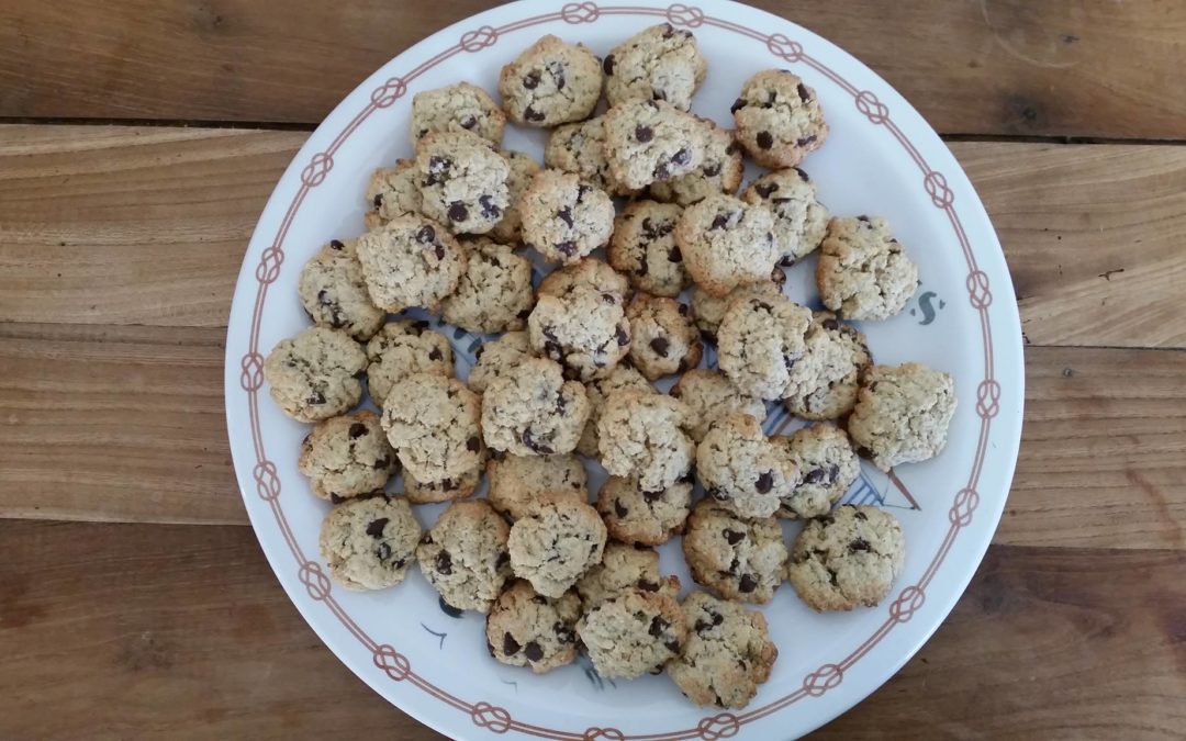 Cookies aux flocons d’avoine et pépites de chocolat