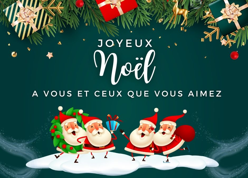 Joyeux Noël à vous tous !